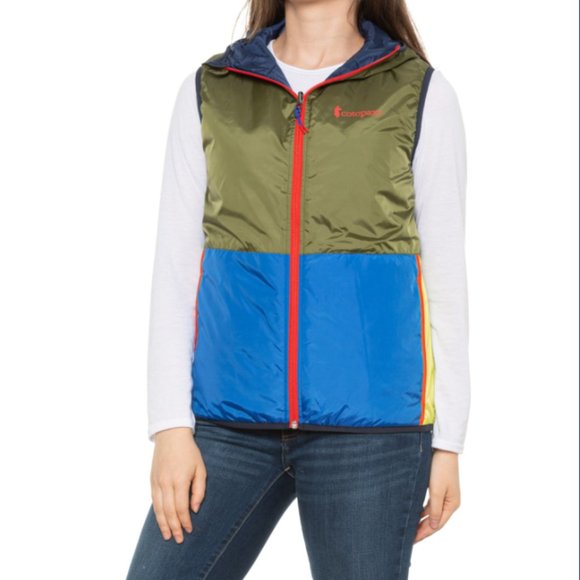 NWT Cotopaxi Teca Cálido Hooded 'Olive Oil' Vest, Size Small - Picture 1 of 4